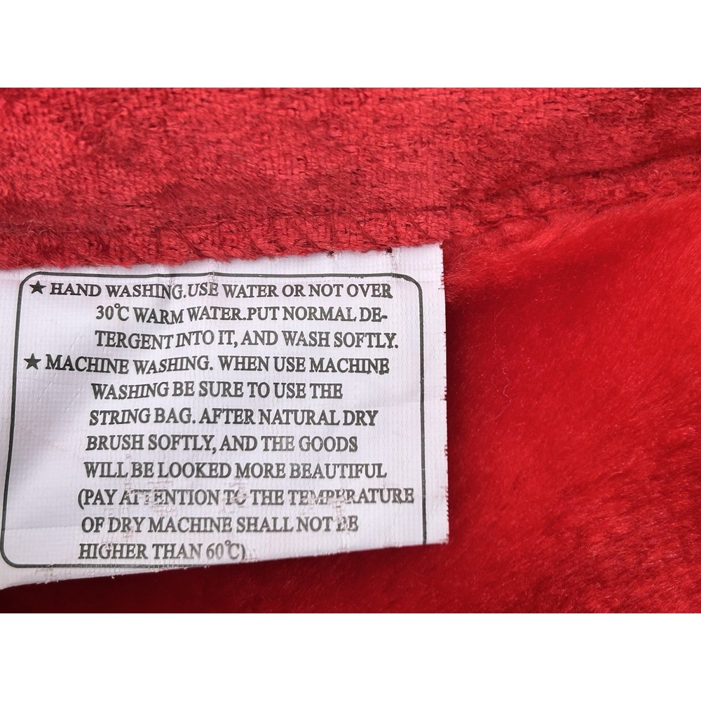 Vintage Royal Spain-style heavy plush Raschel mink Faux Fur Blanket 76"x88.5" - Picture 3 of 9
